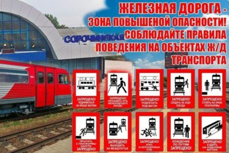 Безопасность на железной дороге.