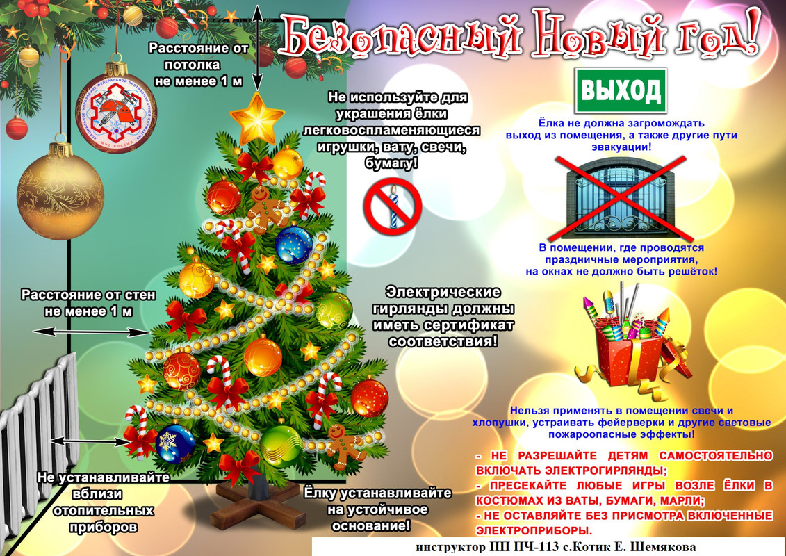 Помните о правилах пожарной безопасности!.